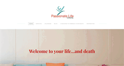 Desktop Screenshot of passionatelifeconsulting.com